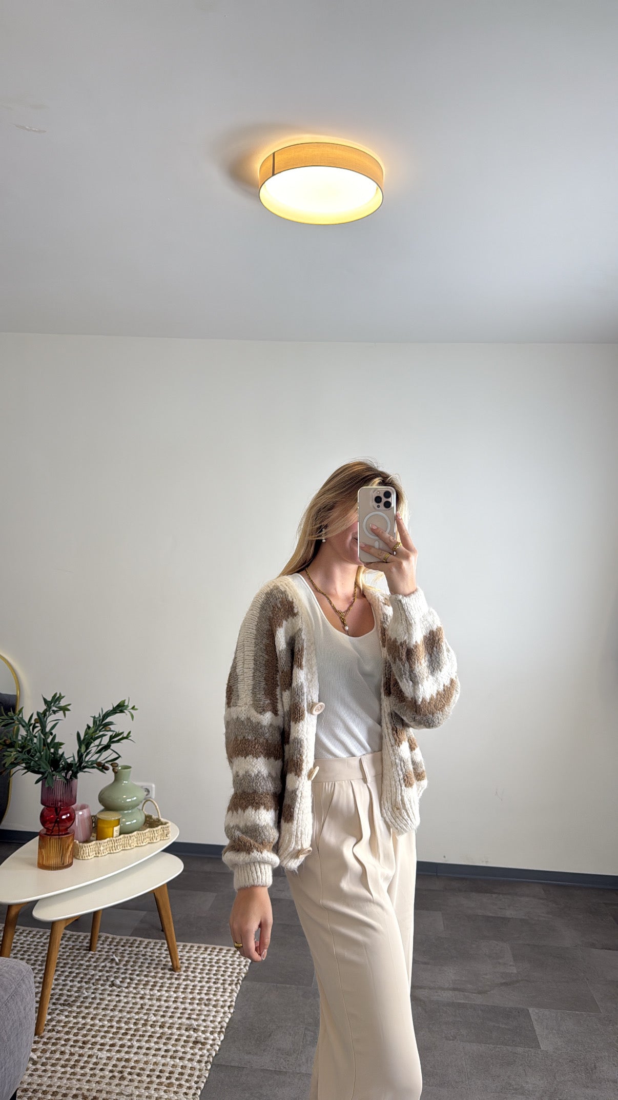 Striped Cardigan