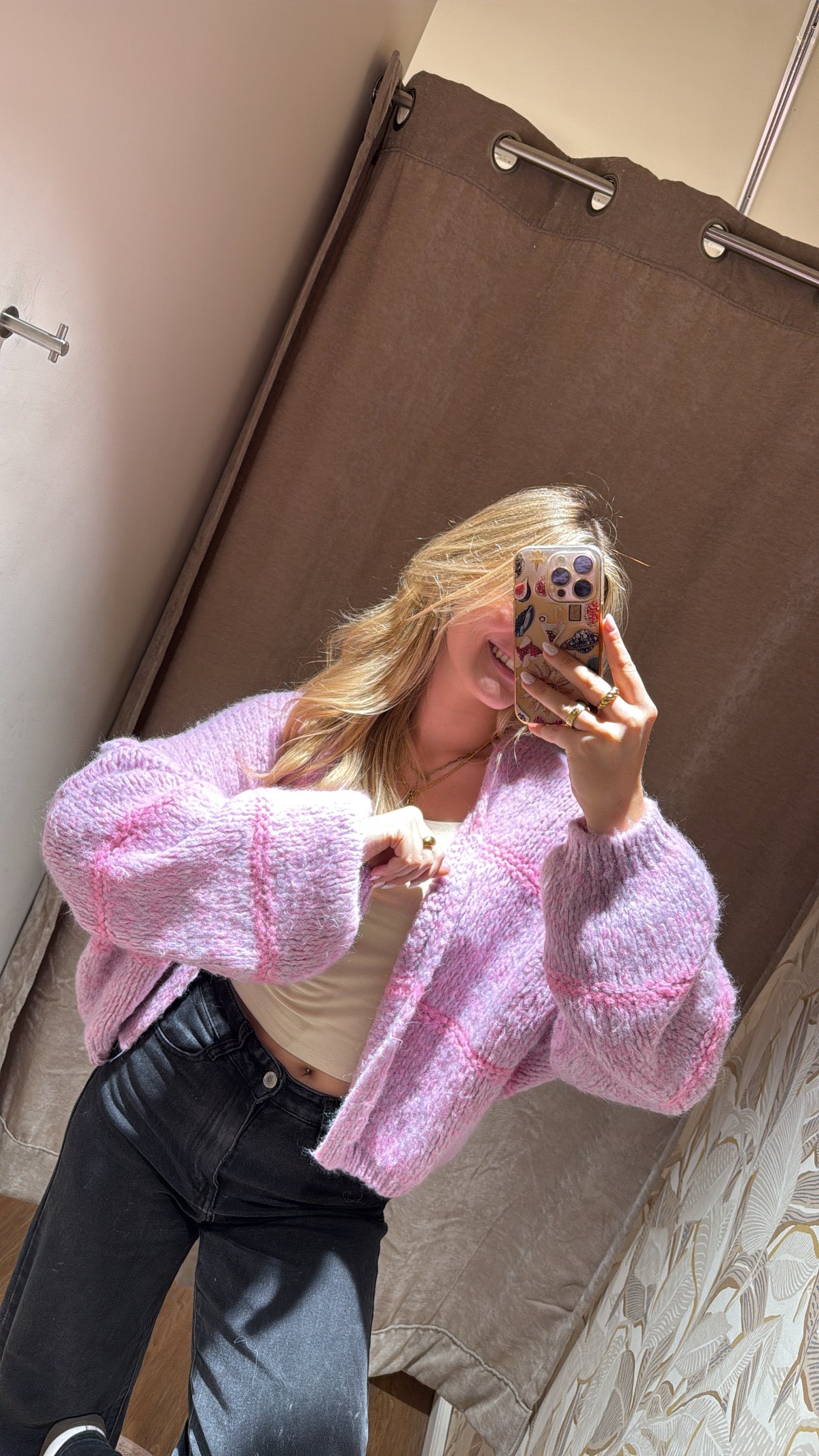 Rapunzel Cardigan lila