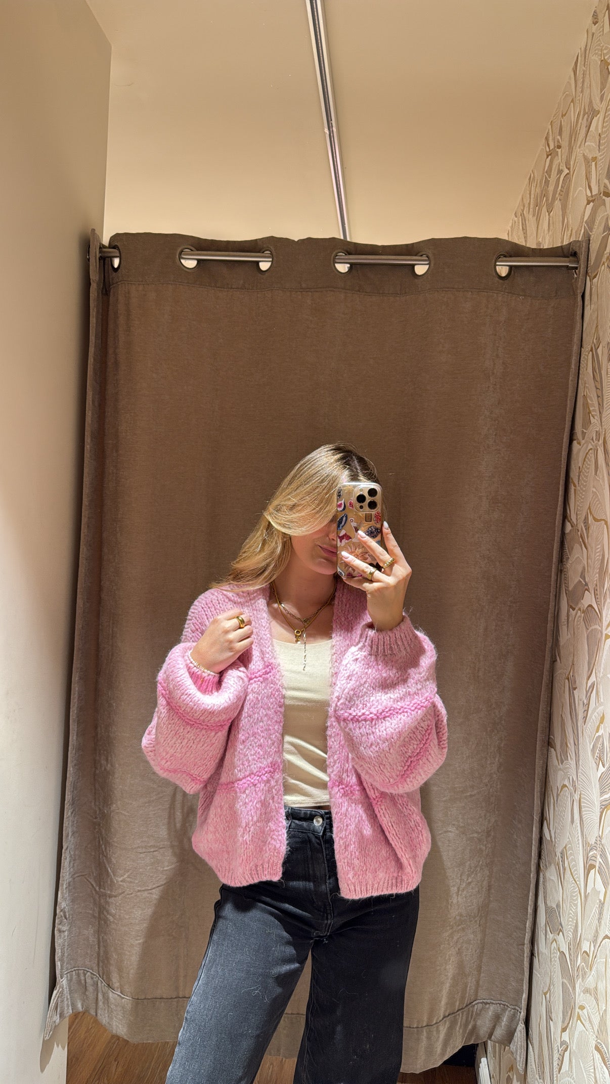 Rapunzel Cardigan rosa