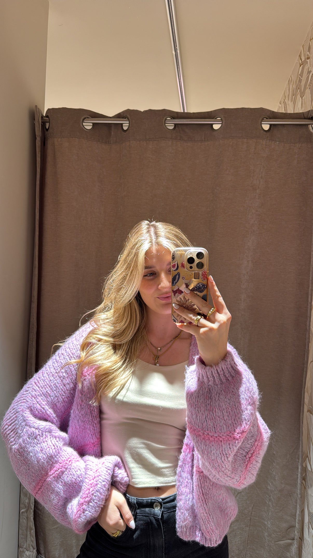 Rapunzel Cardigan lila