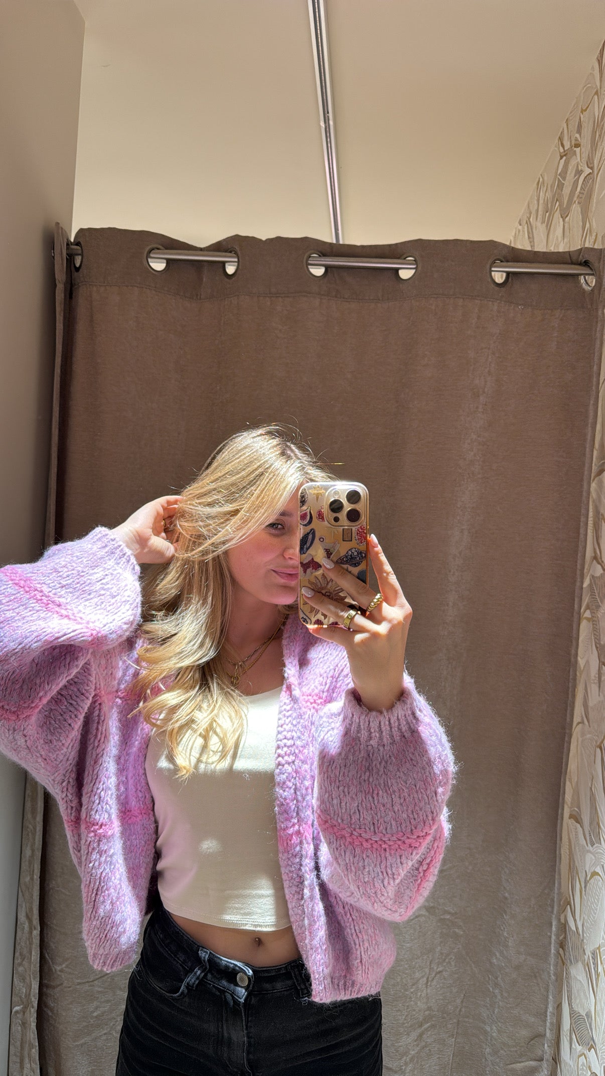 Rapunzel Cardigan lila