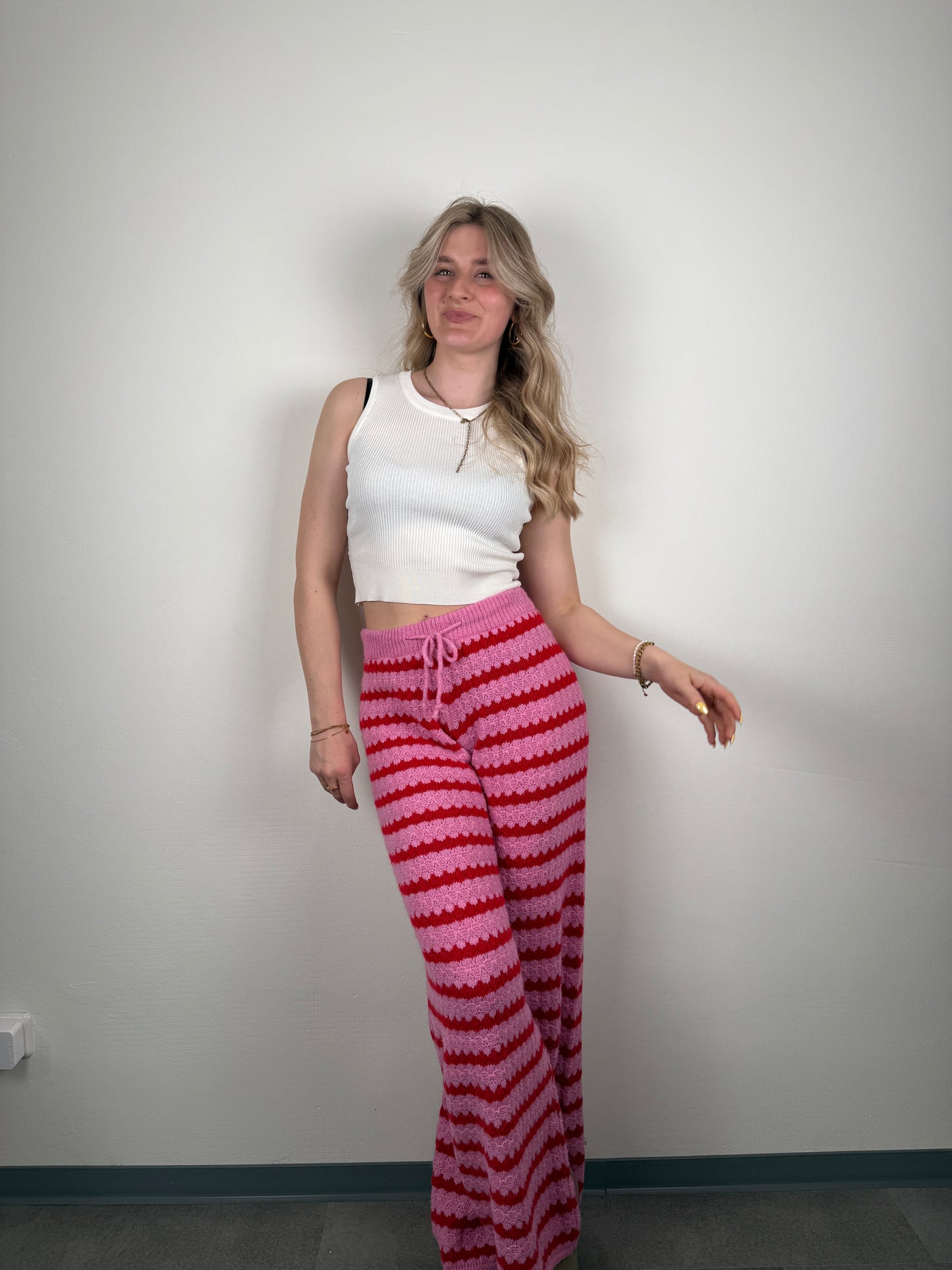 Summer knit Pants rot