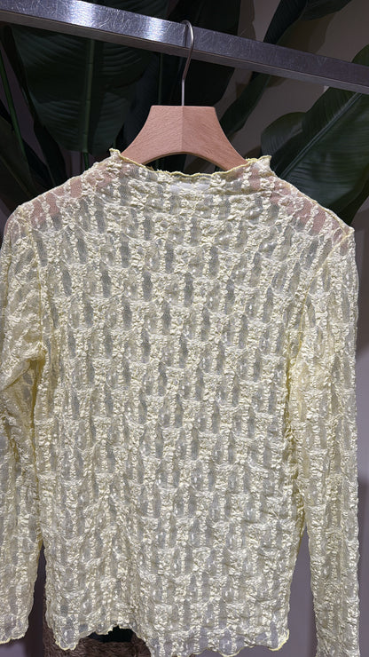 SPITZENLONGSLEEVE BUTTERYELLOW