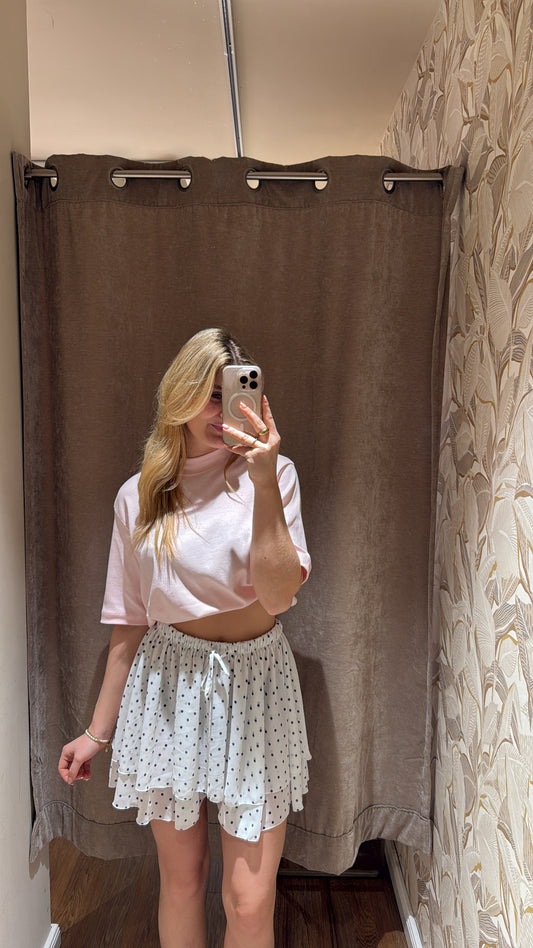 PUNKTE SKORT WHITE