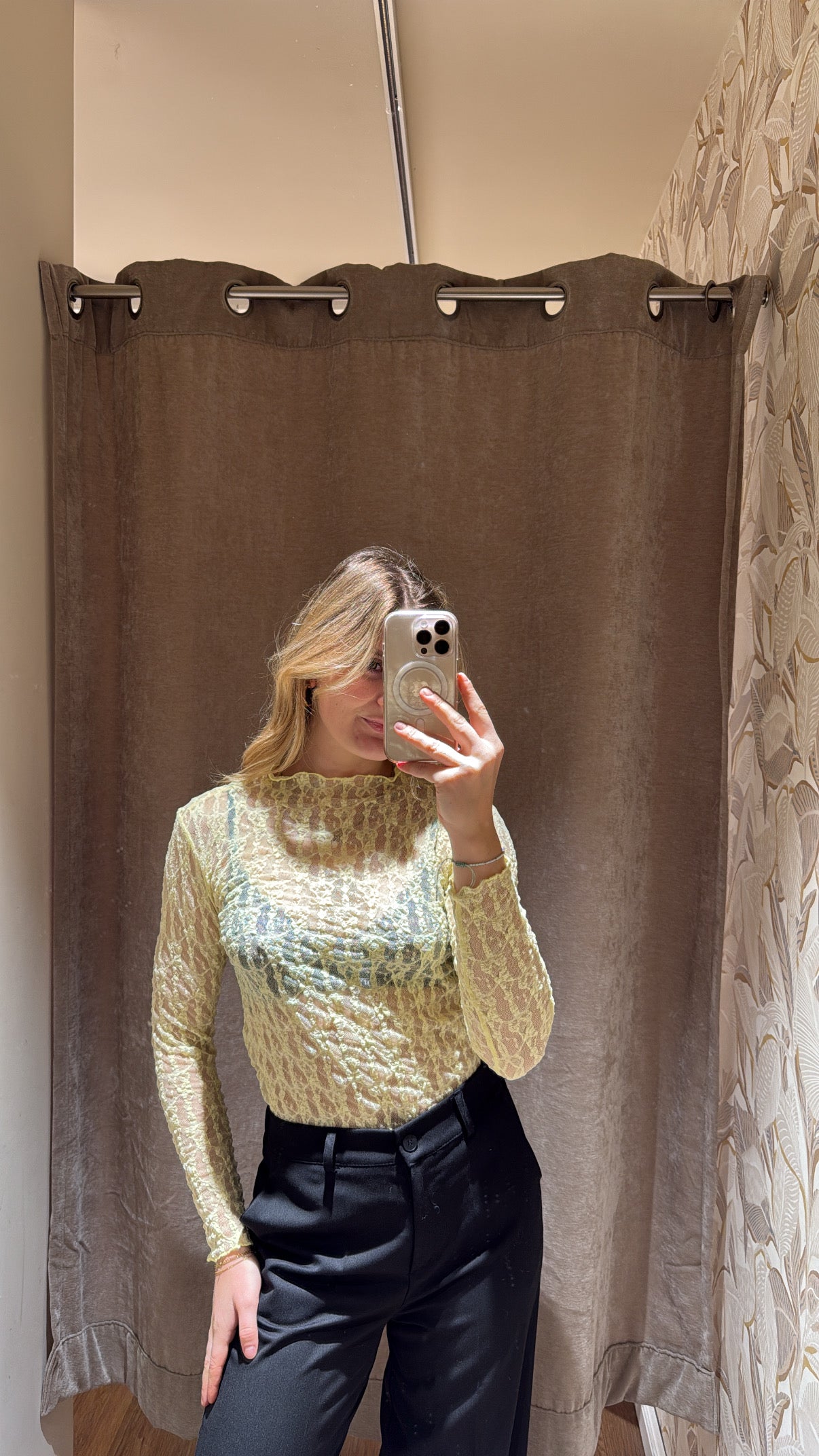 SPITZENLONGSLEEVE BUTTERYELLOW