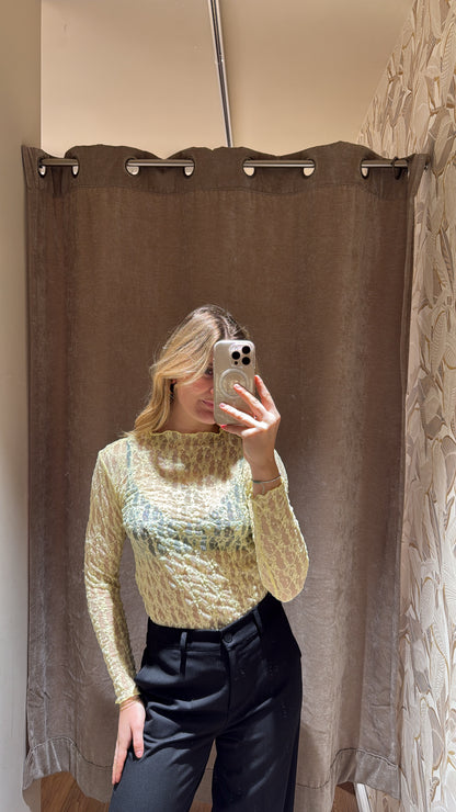 SPITZENLONGSLEEVE BUTTERYELLOW