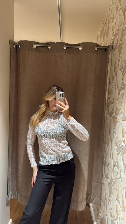 SPITZENLONGSLEEVE WEIS