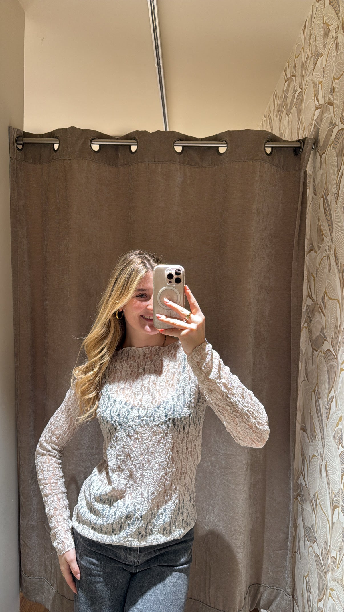 SPITZENLONGSLEEVE BEIGE