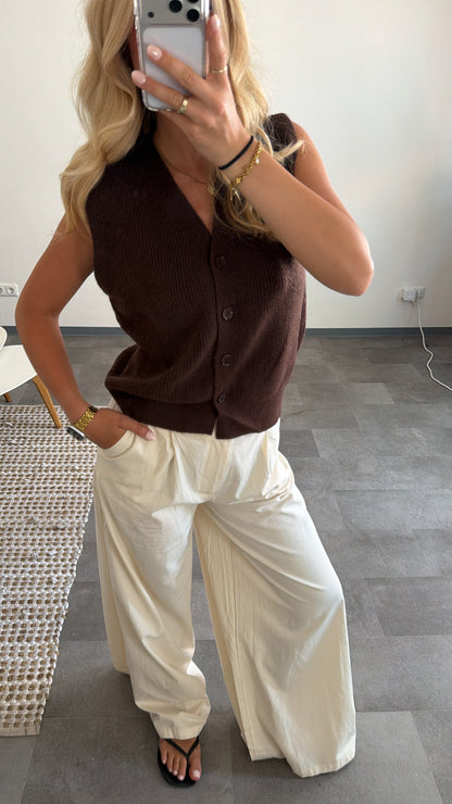 KNIT WEST CHOCLATE