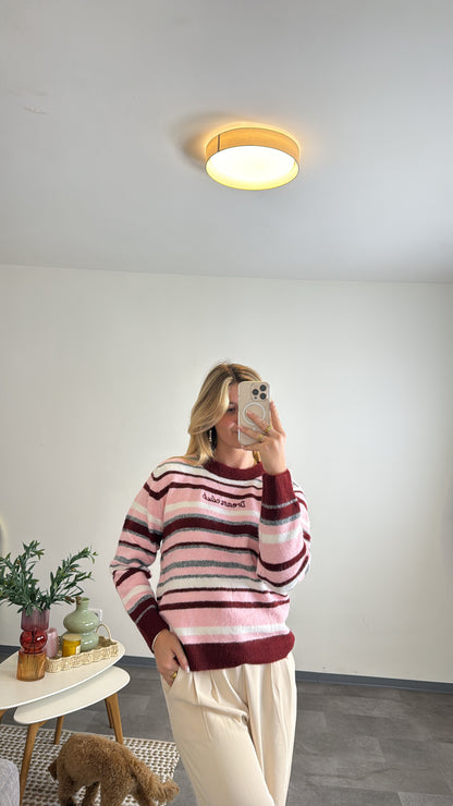 Dream Club Pullover Cherry
