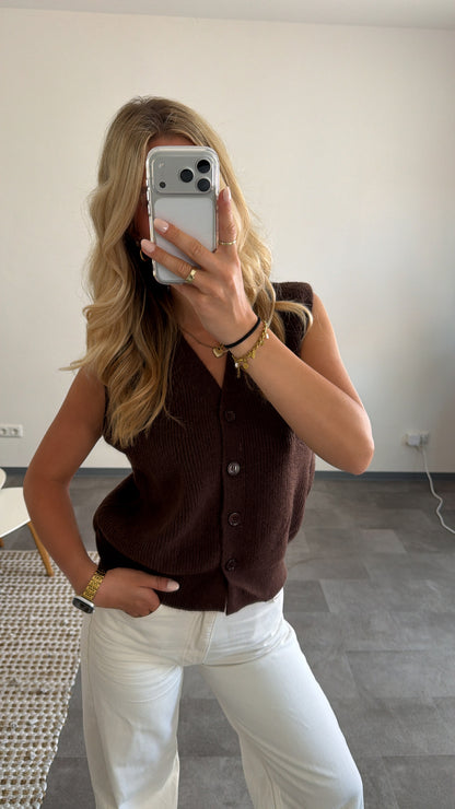 KNIT WEST CHOCLATE