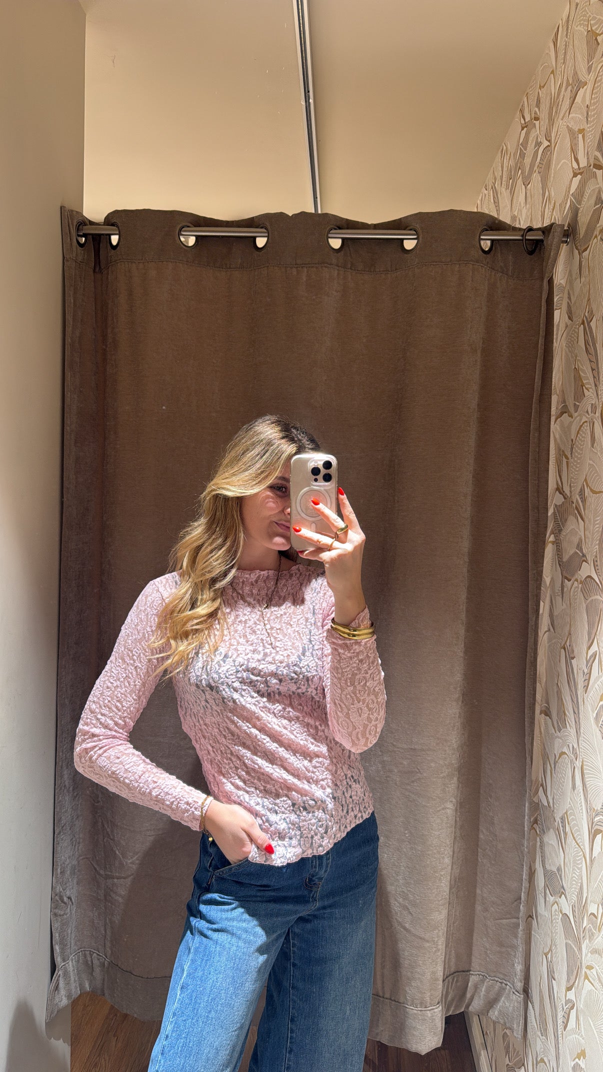 SPITZENLONGSLEEVE ROSA