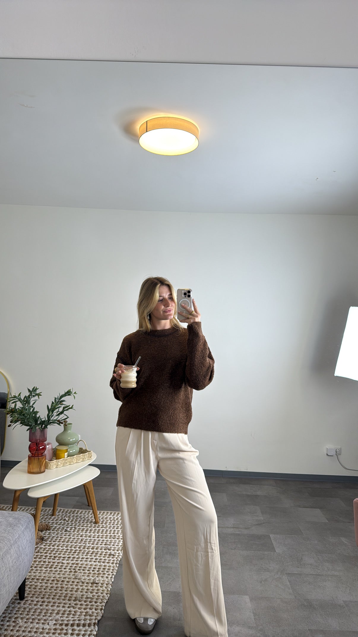 Scandinavian Pullover chocolate