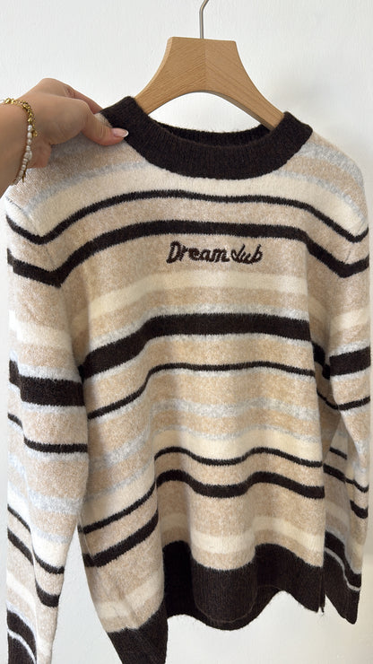 Dream Club Pulli chocolate