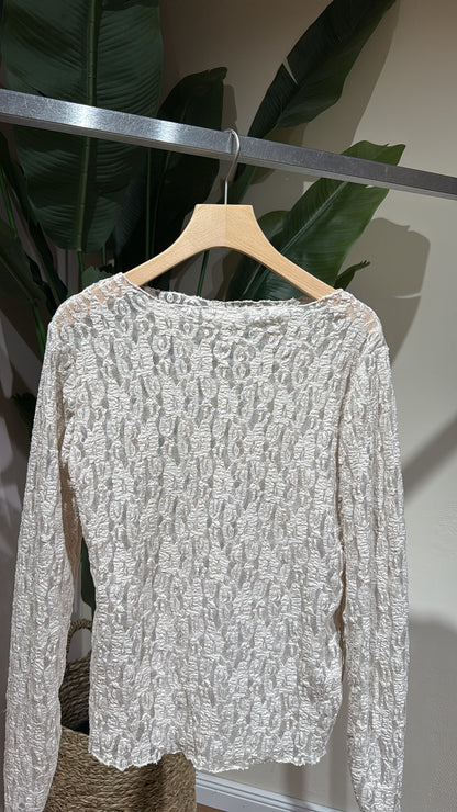 SPITZENLONGSLEEVE BEIGE