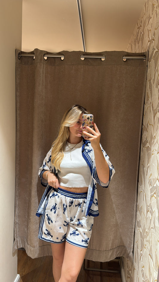 Hummershort  blau