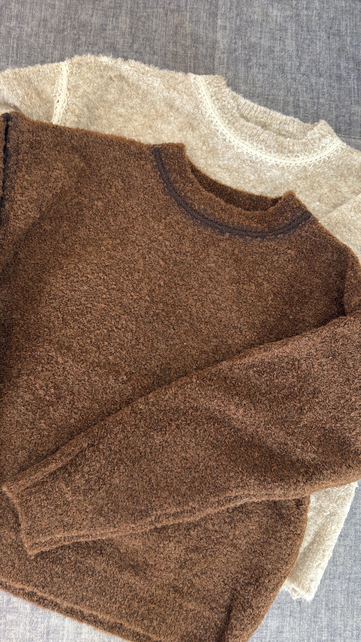 Scandinavian Pullover chocolate