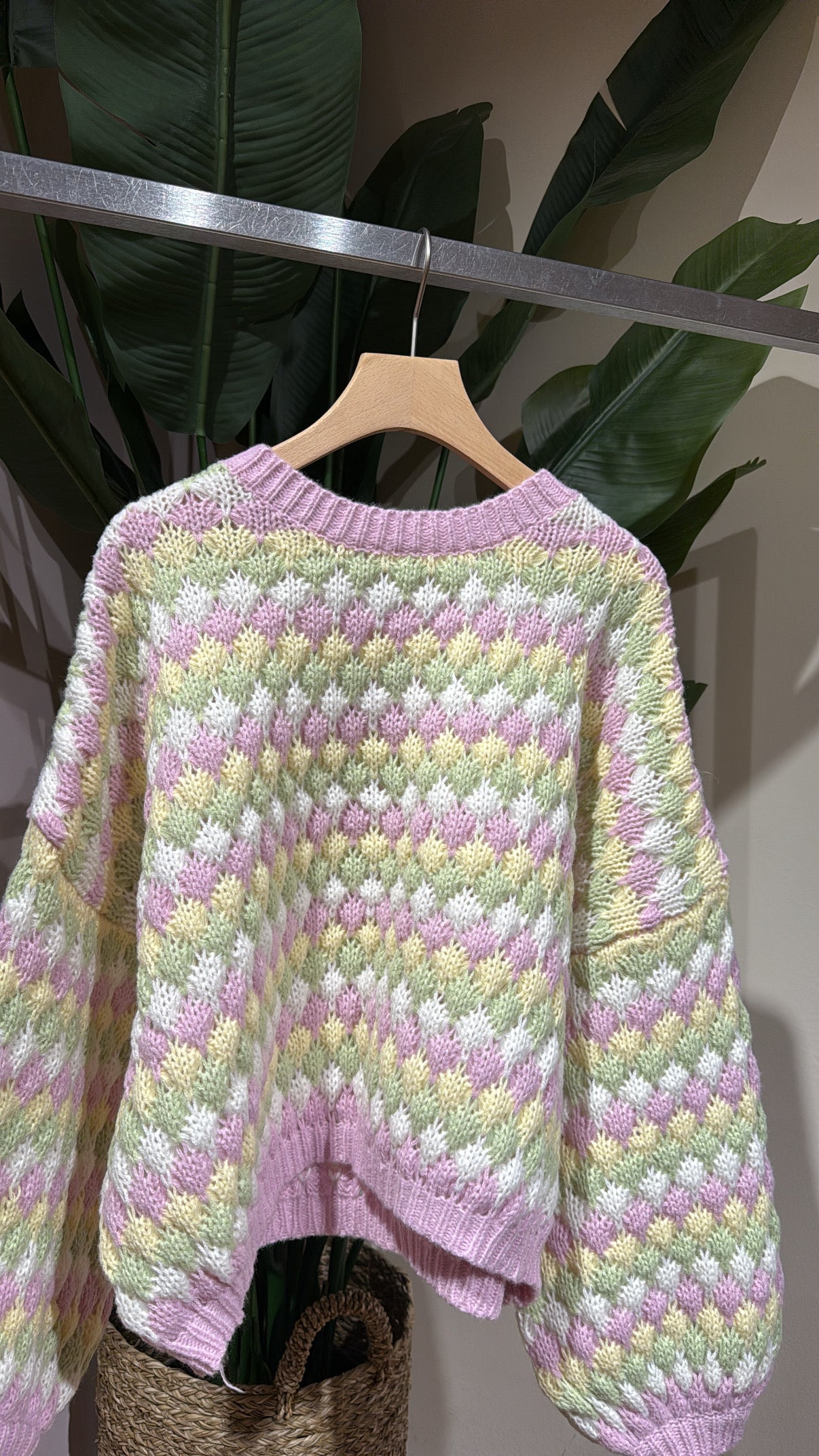 POPS PULLI FLIEDER SALBEI GELB