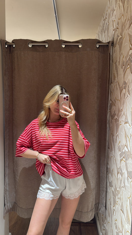 SPITZENSHORT CREME