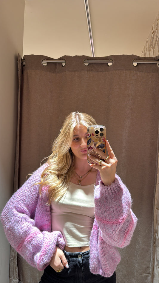 Rapunzel Cardigan lila