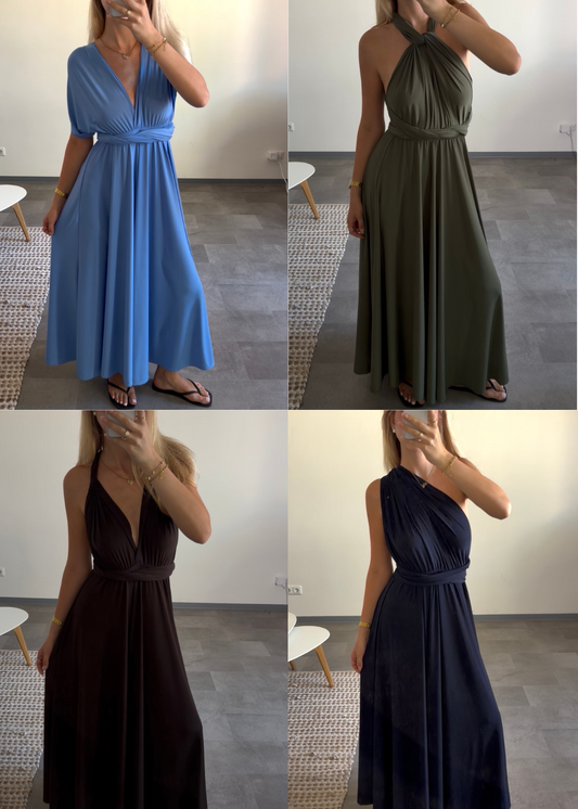 WRAP MAXI DRESS (WICKELKLEID)