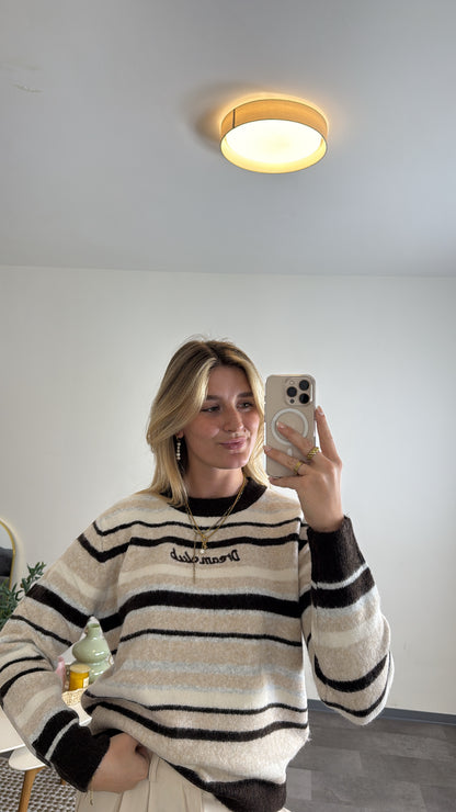 Dream Club Pulli chocolate