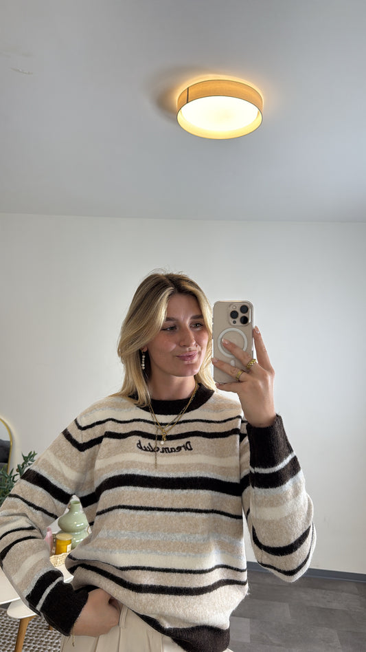 Dream Club Pulli chocolate