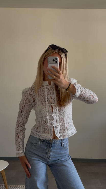 ROMANTIC LACE BLOUSE