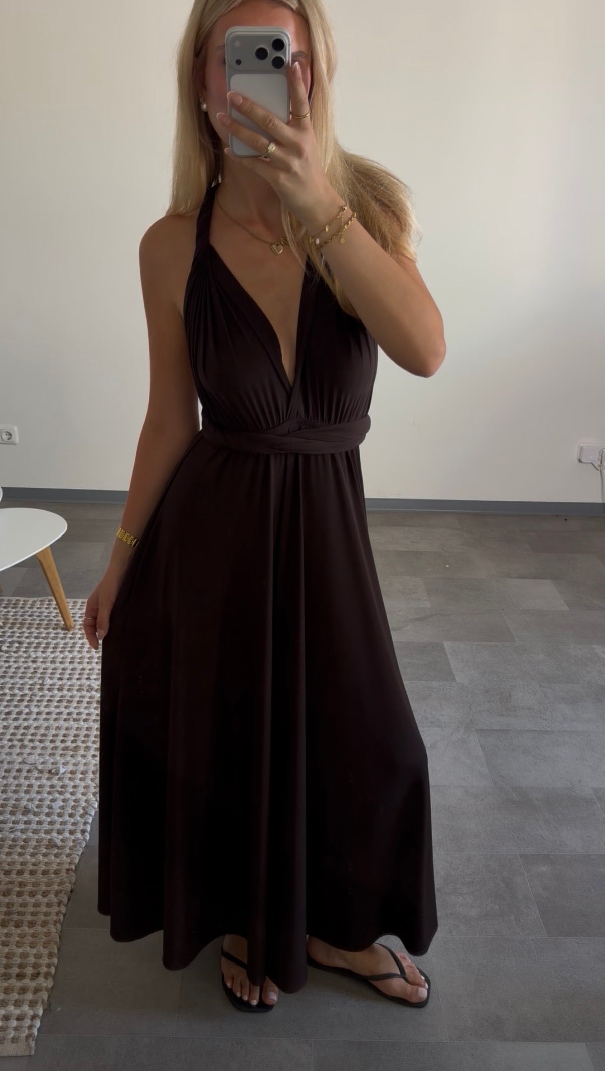 WRAP MAXI DRESS (WICKELKLEID)