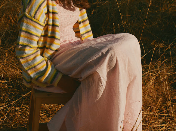 MULTICOLOR STRIPE CARDIGAN