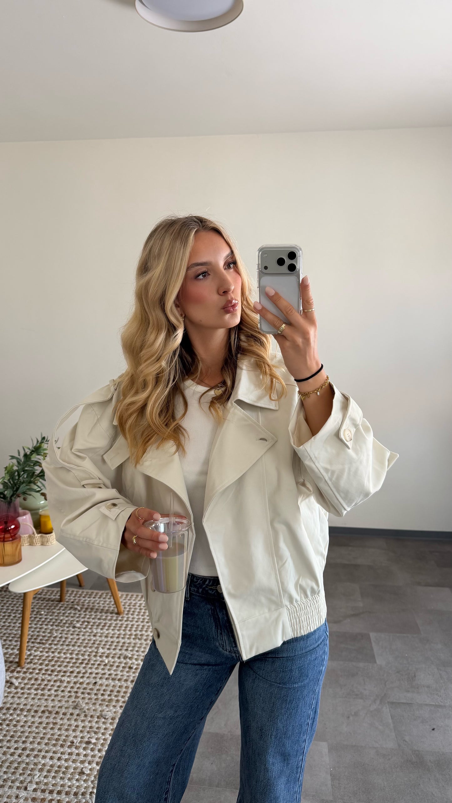 UTILITY JACKET CREAM