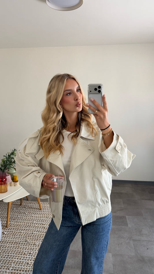 UTILITY JACKET CREAM