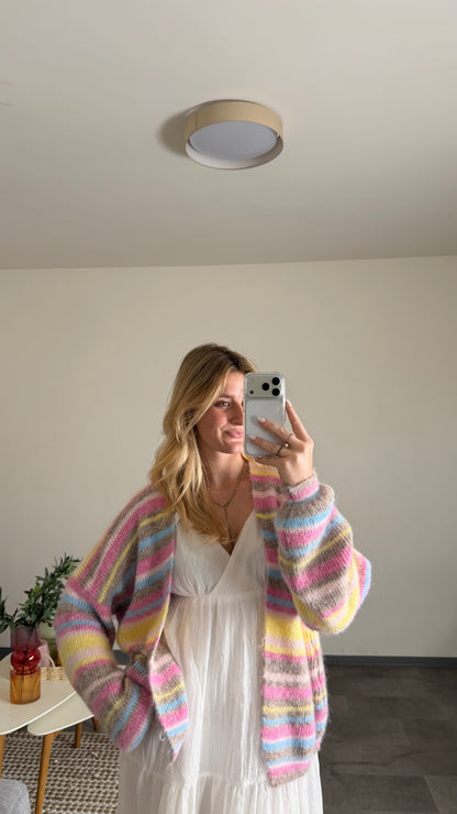 SUMMERNIGHT CARDIGAN SUNSET BLOOM