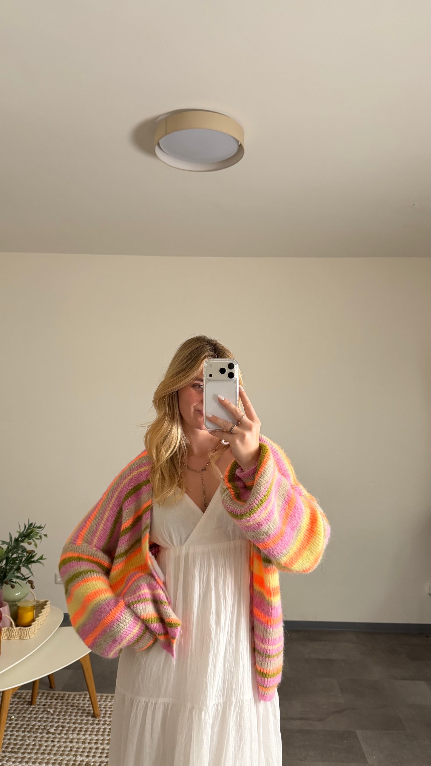 SUMMERNIGHT CARDIGAN TROPICAL SUNSET