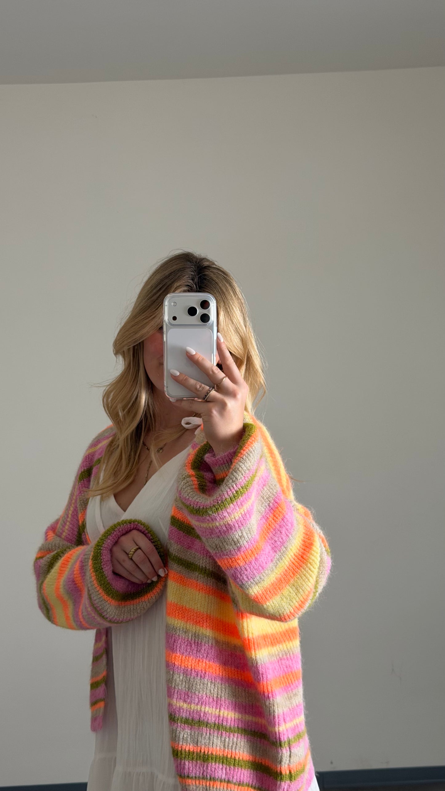 SUMMERNIGHT CARDIGAN TROPICAL SUNSET