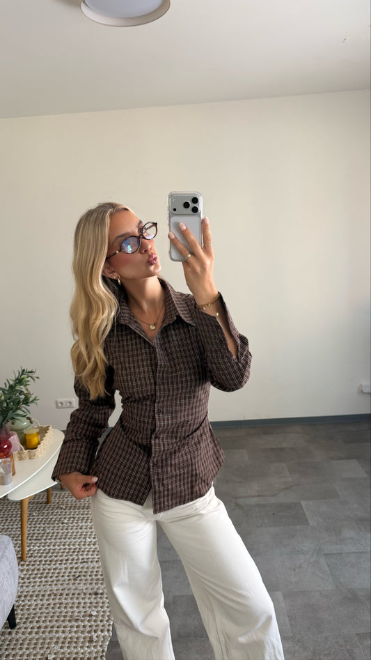 FITTED CHECK SHIRT
