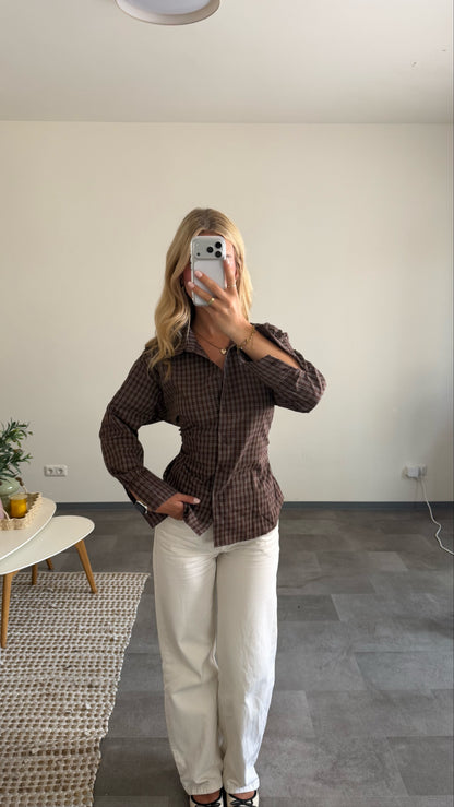 FITTED CHECK SHIRT