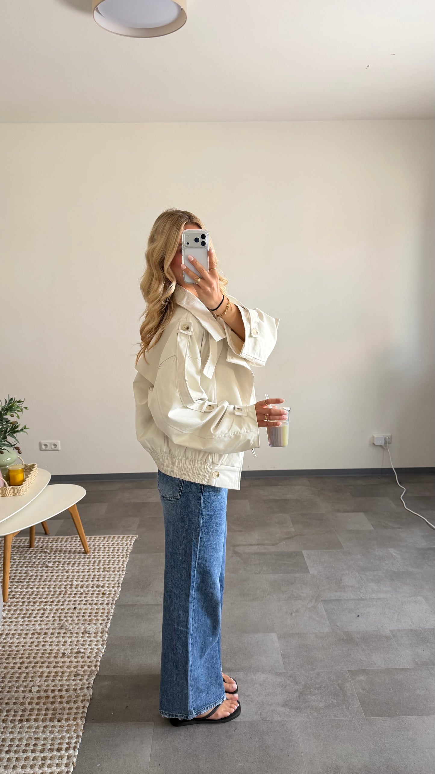 UTILITY JACKET CREAM