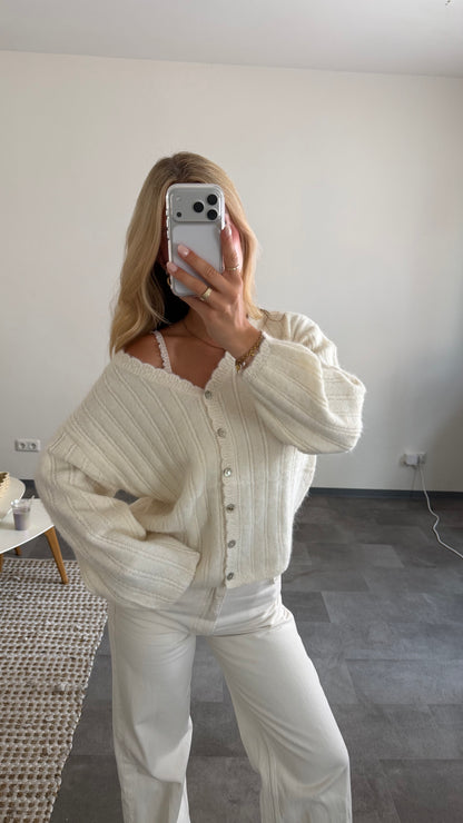 ROSIE CARDIGAN VANILLA