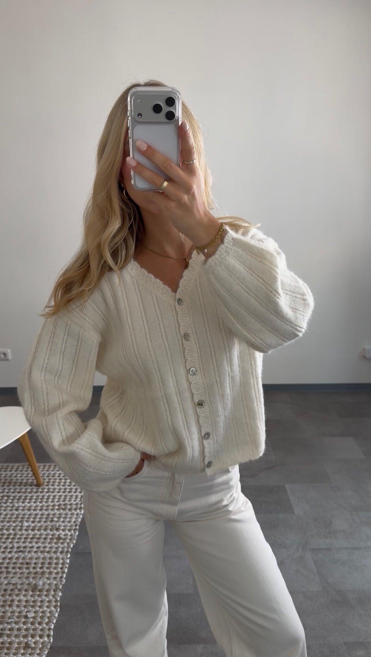 ROSIE CARDIGAN VANILLA