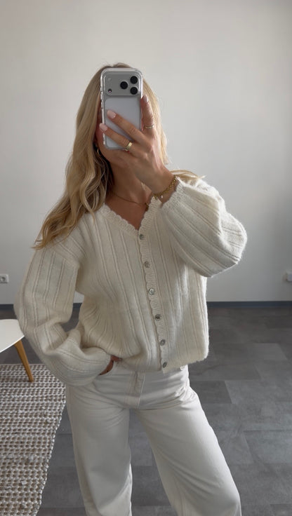 ROSIE CARDIGAN VANILLA
