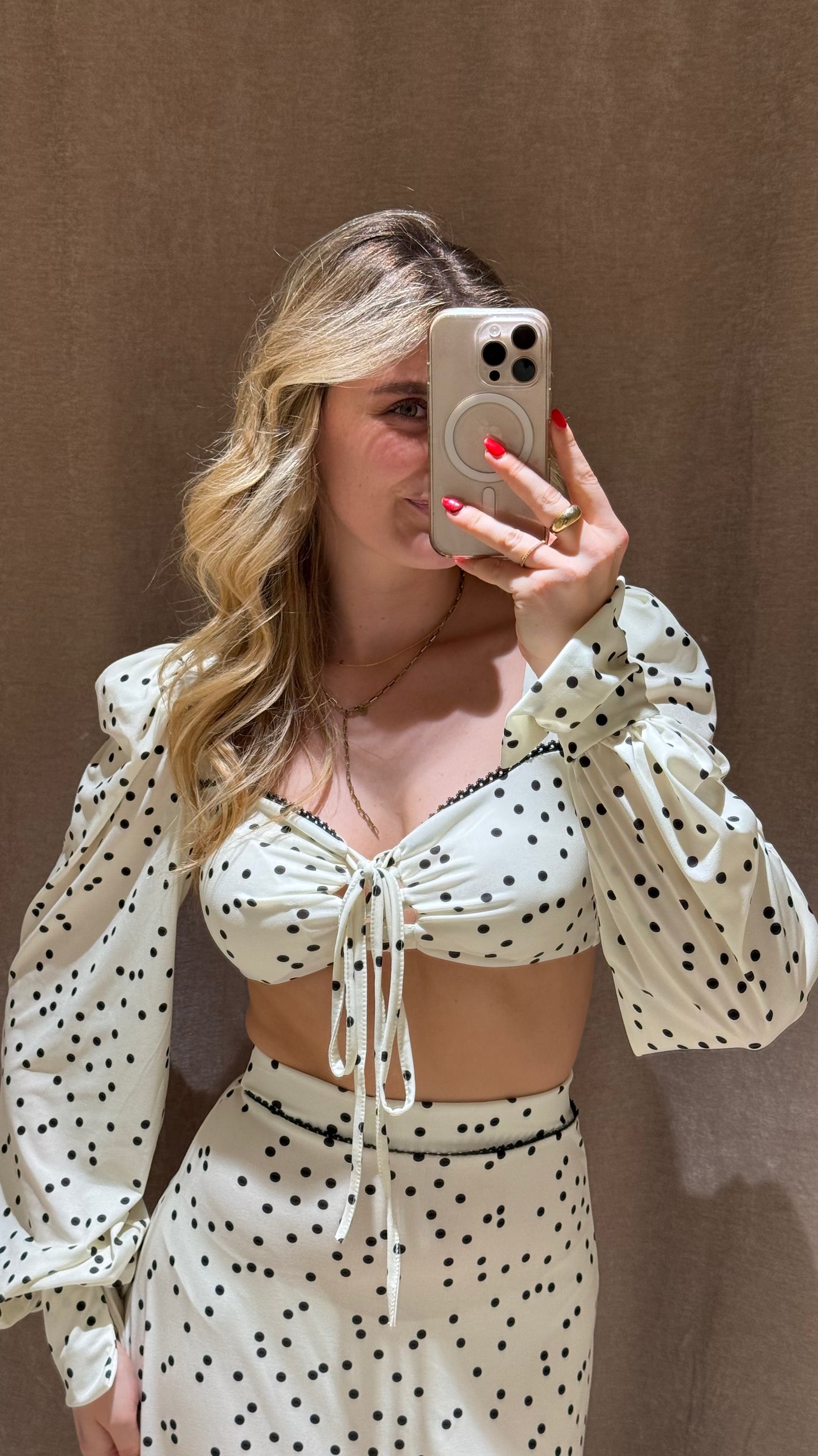 POLKA DOT MAXI SET