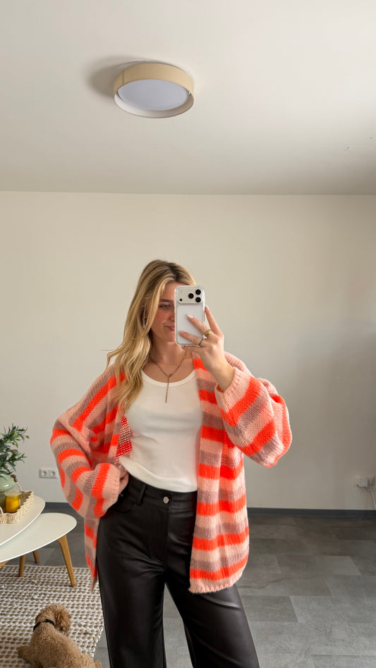 CARDIGAN APRICOT CREAM