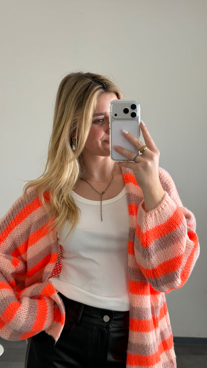 CARDIGAN APRICOT CREAM