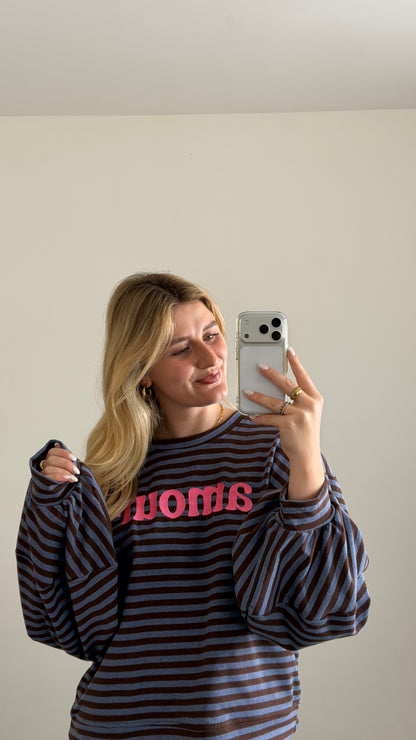 AMOUR STRIPE SWEATER
