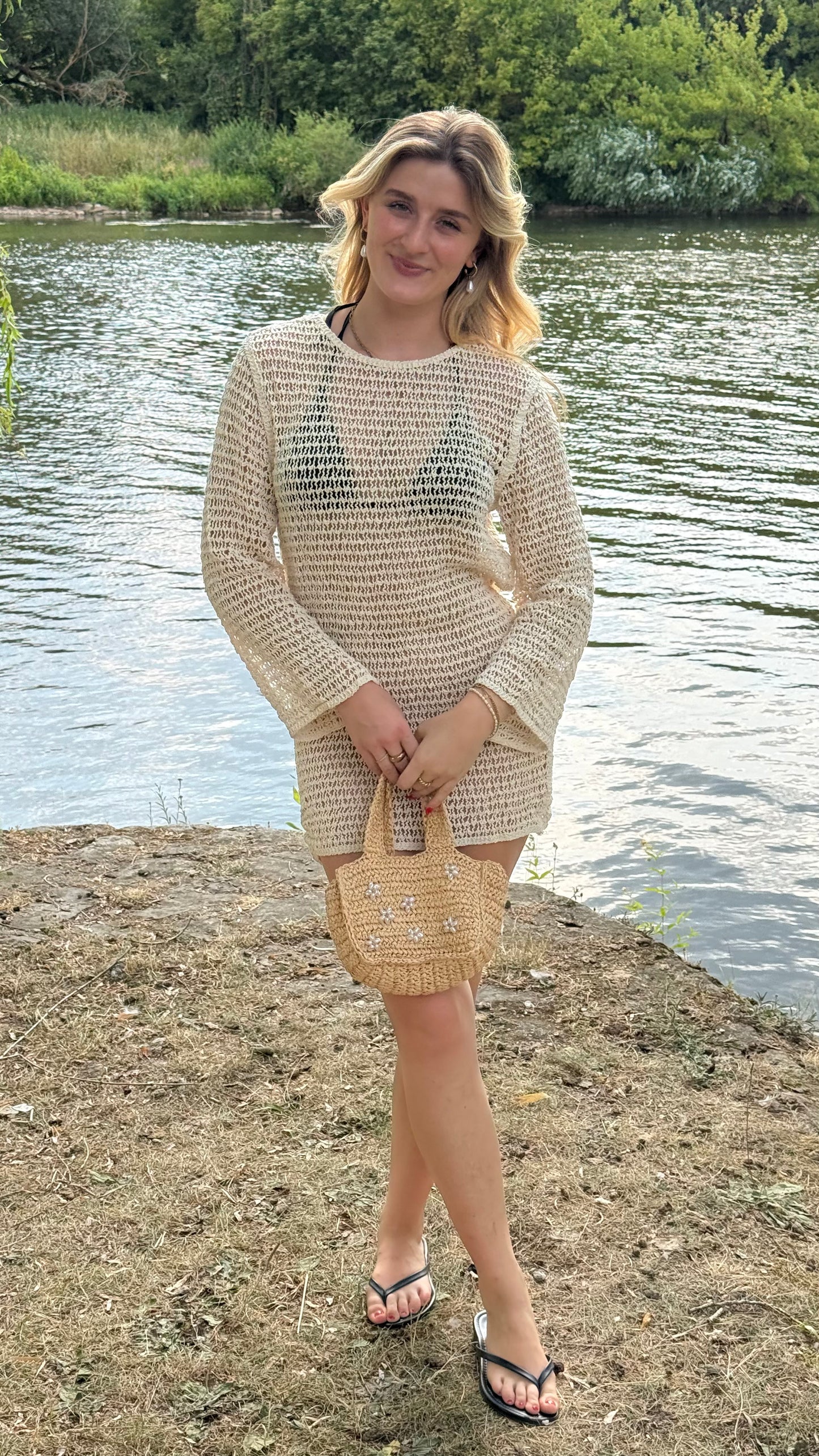 CROCHET MINI BEACH COVER UP
