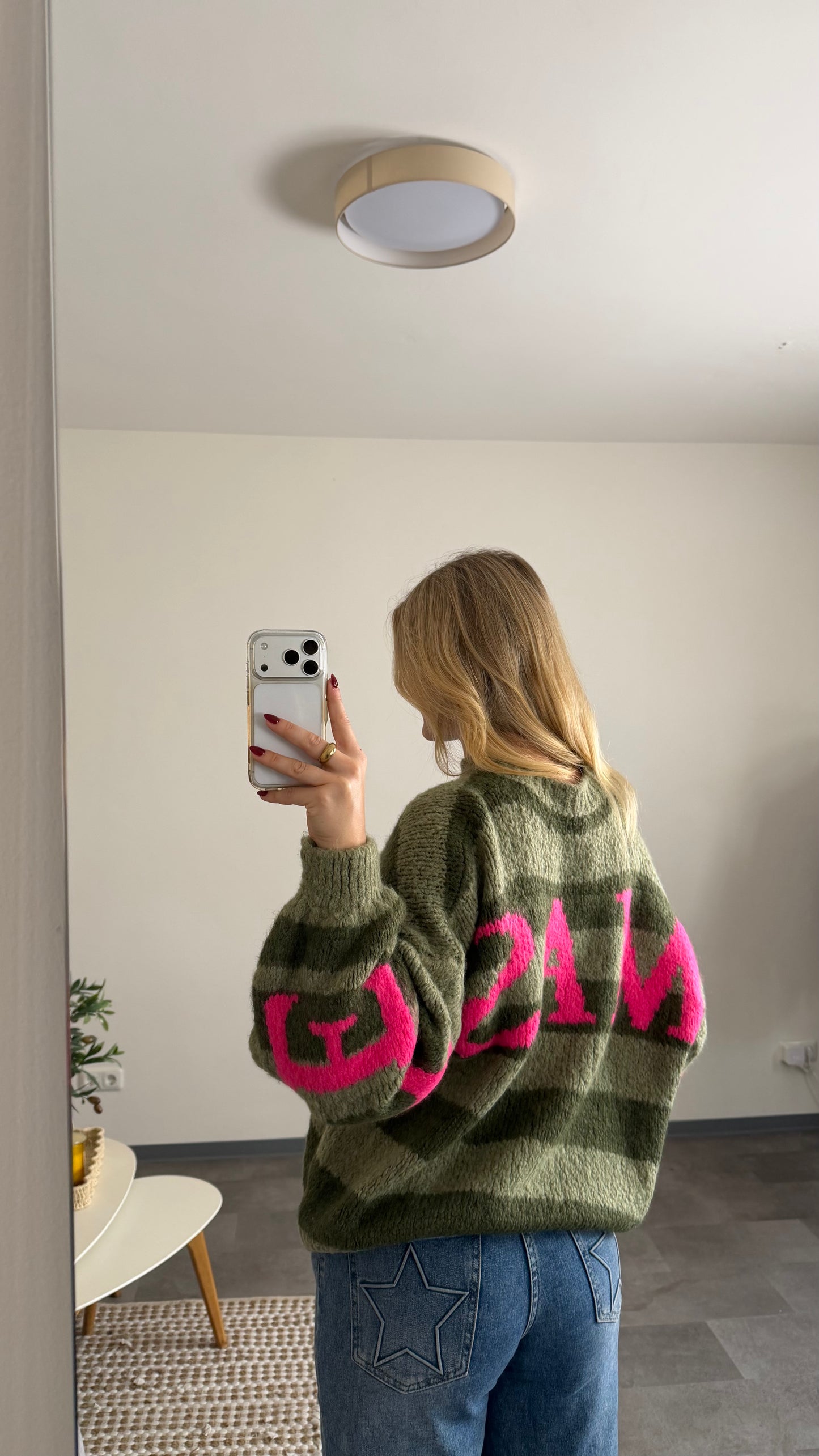 NAMASTE PULLOVER GREEN