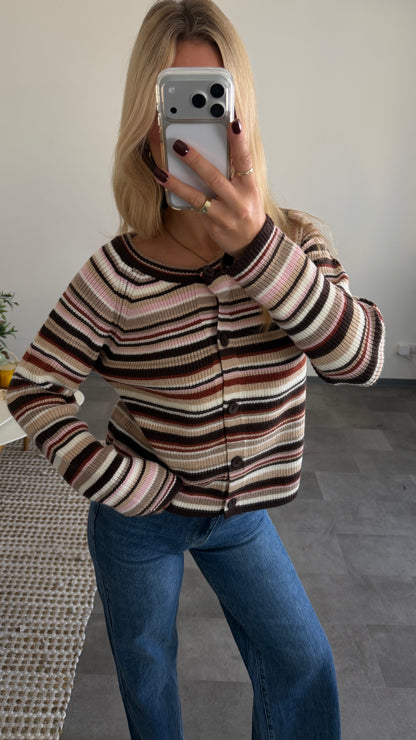 MULTI COLOR AUTUMN CARDIGAN