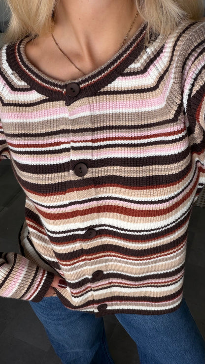 MULTI COLOR AUTUMN CARDIGAN