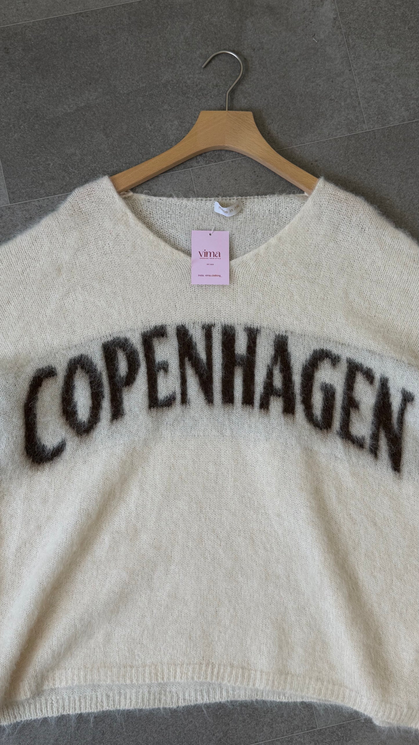 COZY COPENHAGEN KNIT CREAM